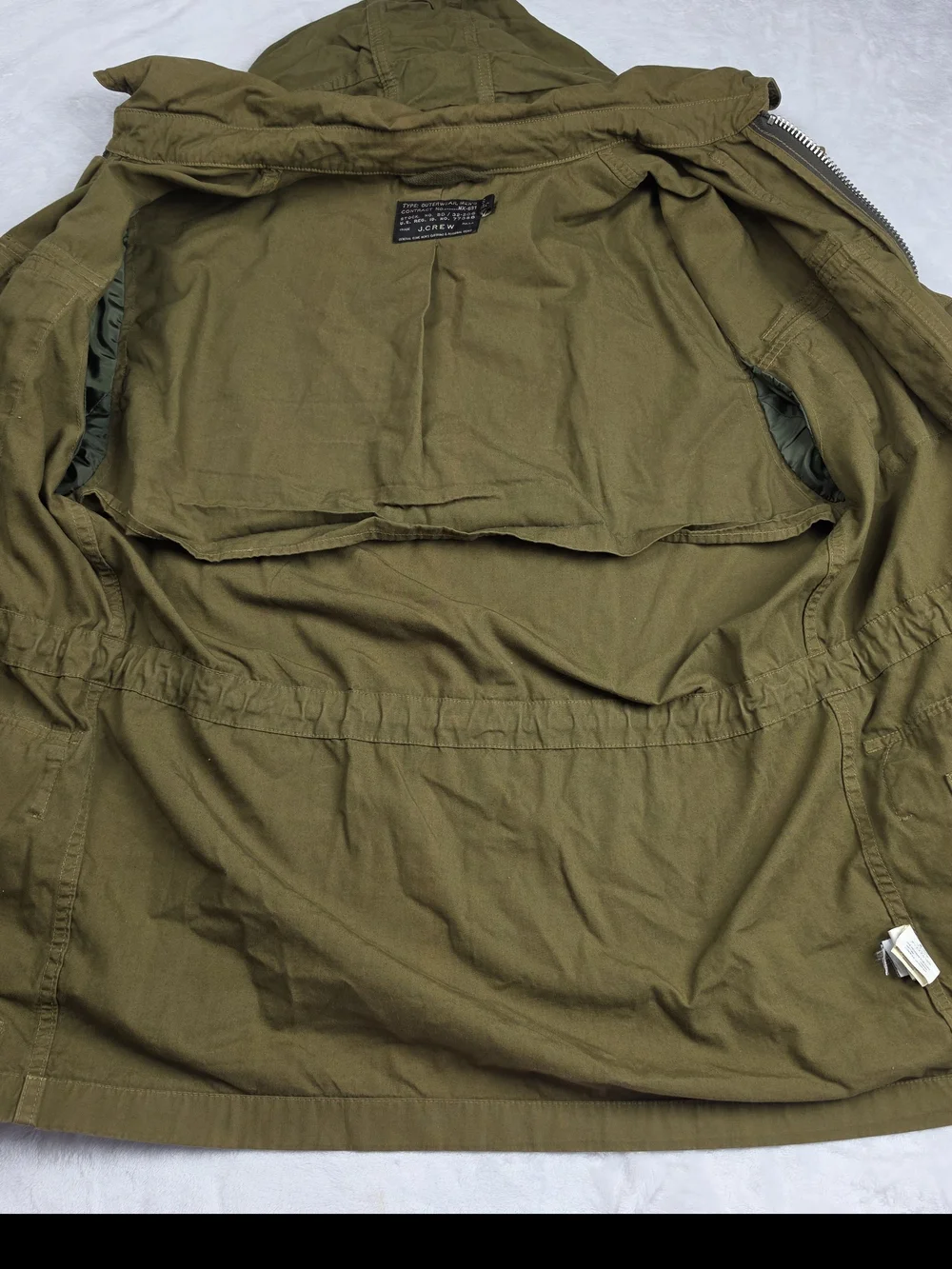 Gorpcore Utility Field Jackey Military Inspired Small Jcrew